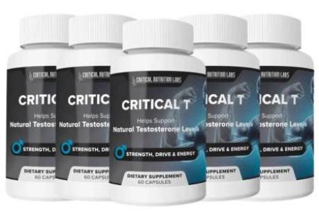 Critical T male vitality supplement – supports hormone balance and stamina